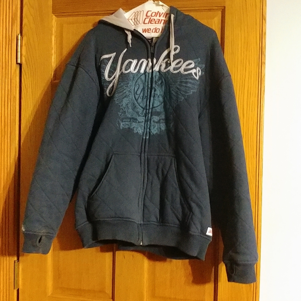 Men's Yankee heavy hoodie jacket